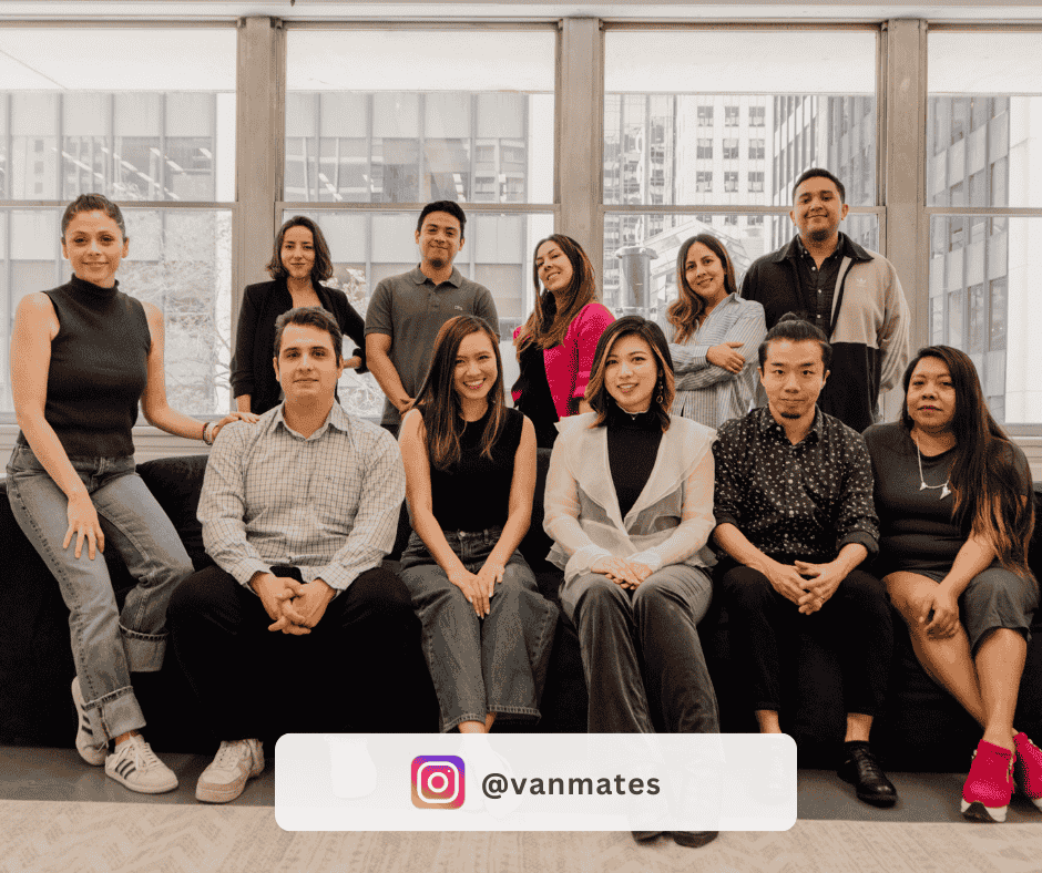 Follow us on insta Careers at Vanmates