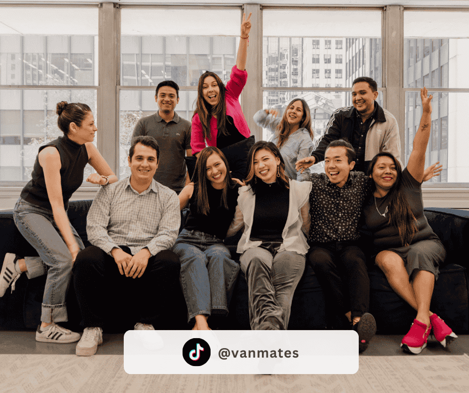 Follow us on tiktok Careers at Vanmates